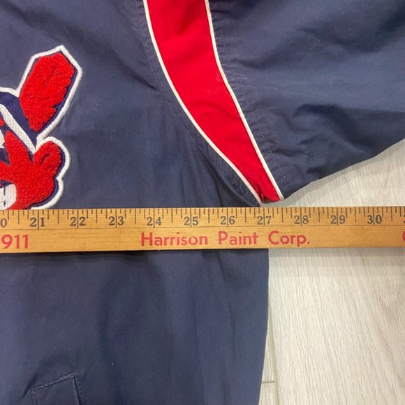 Cleveland Indians Chief Wahoo Genuine Merchandise XL Zip-Up Jacket - Picture 3 of 11